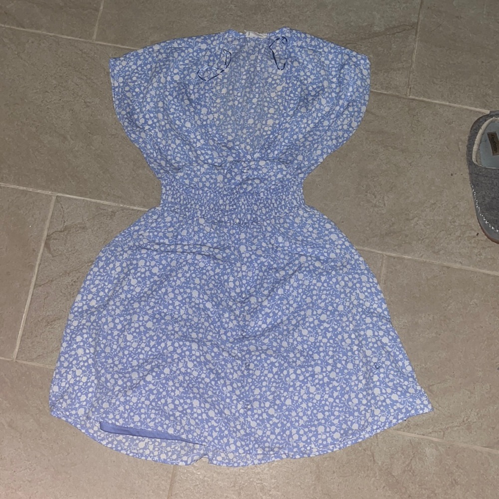 size xs blue dress branded new
